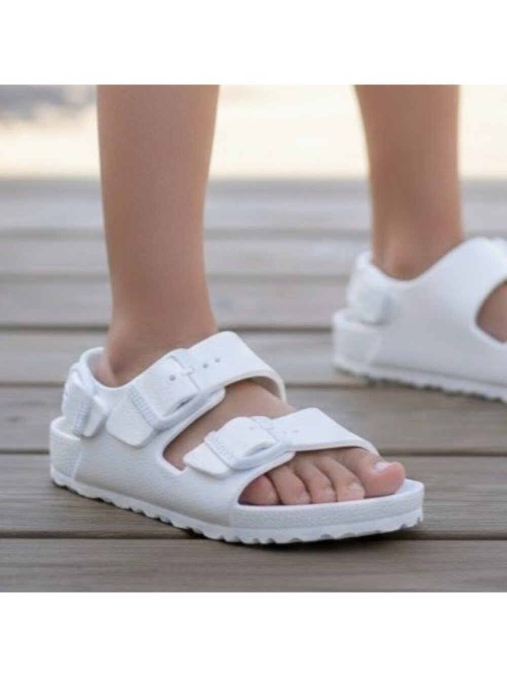 Birkenstock Milano Essentials EVA Sandals Kids EU 29 US 11 White Waterproof